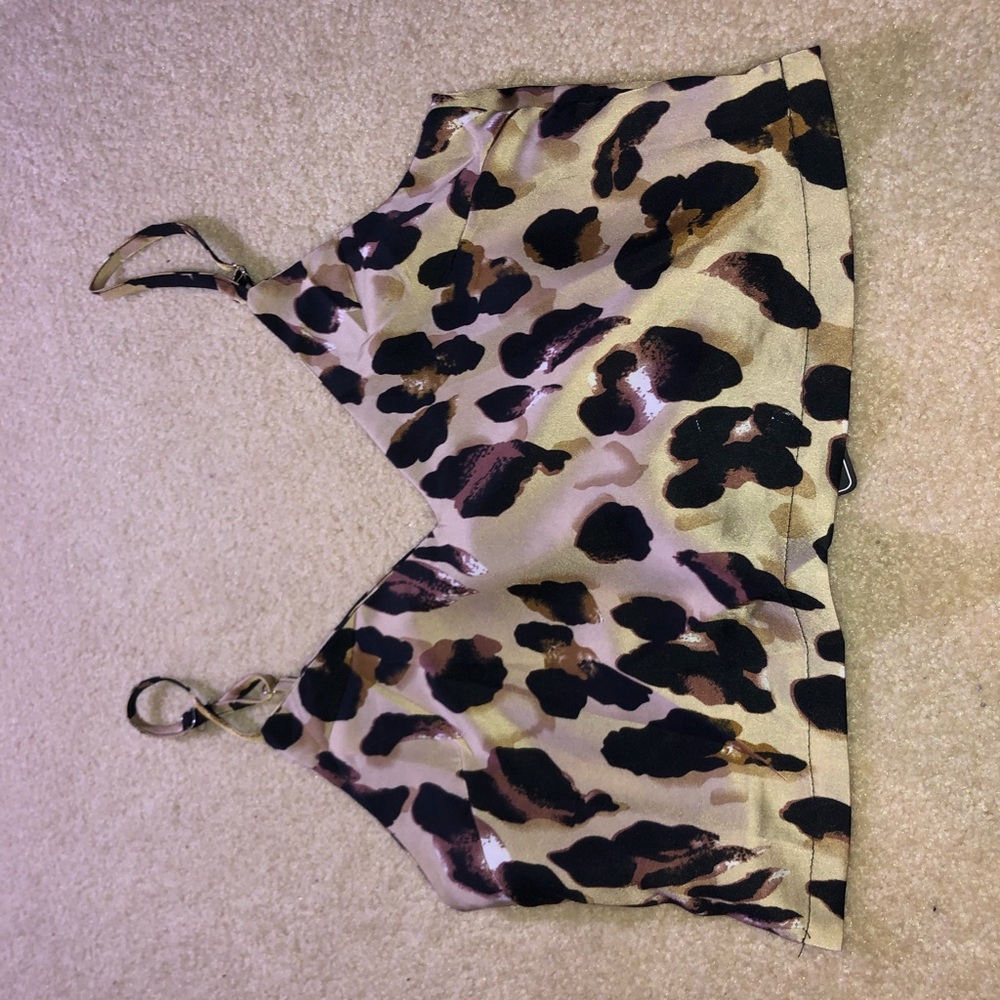 Cheetah tank top